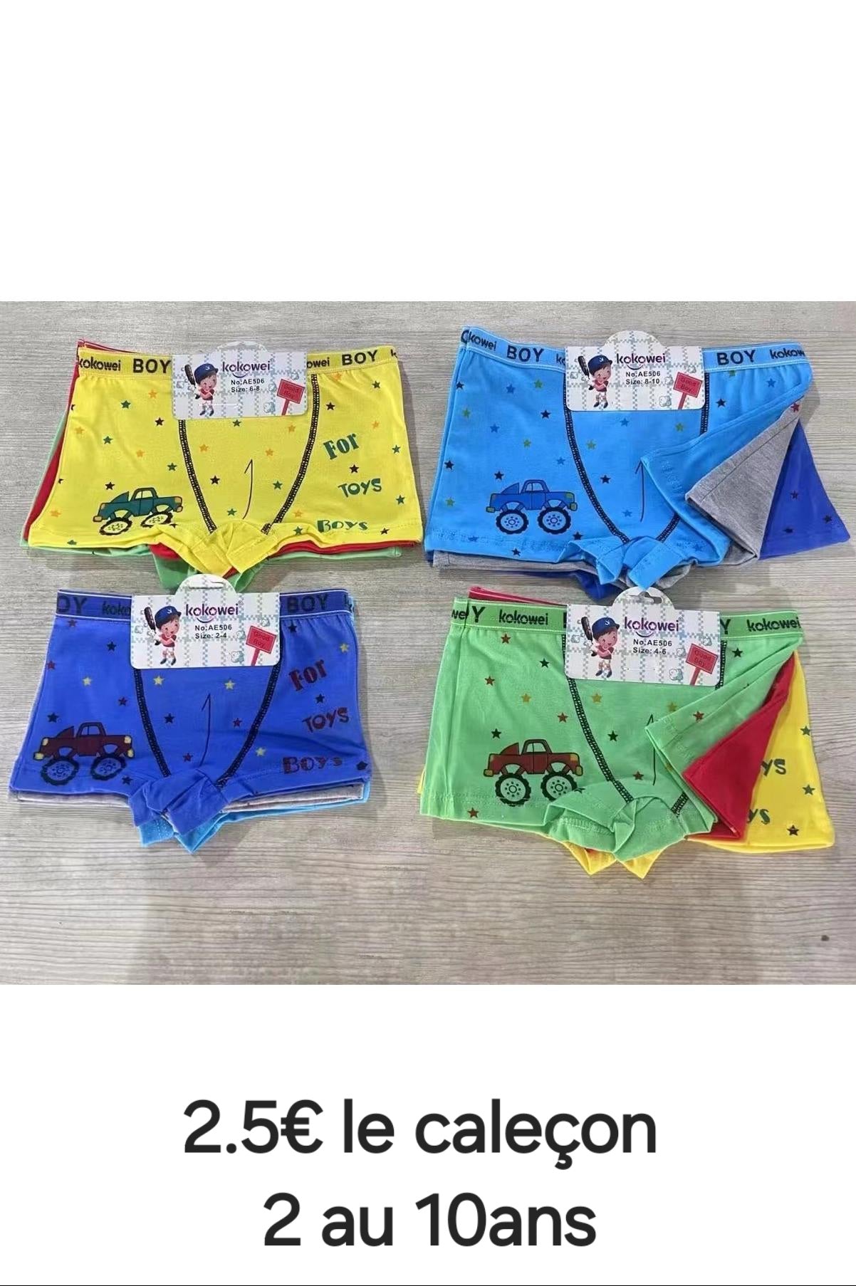 1 Boxer garcon