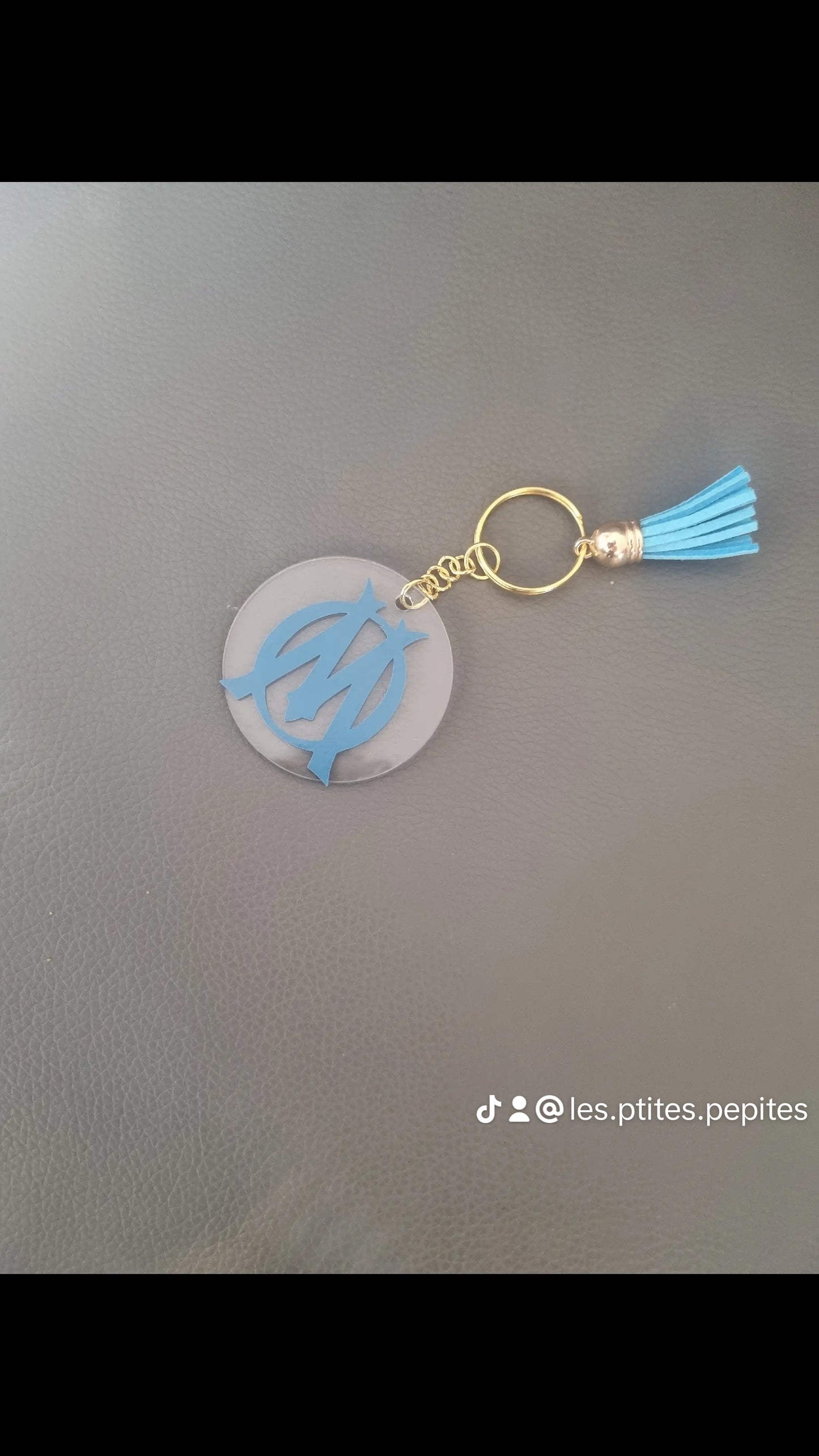 Porte clé football