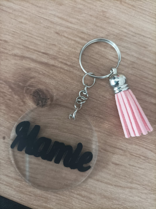 Porte clé mamie