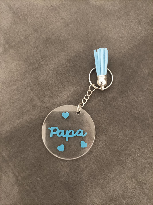 Porte clé papa
